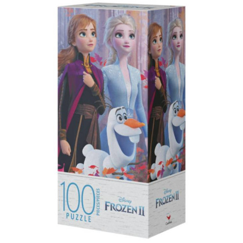 冰雪奇緣2 100片紙盒拼圖