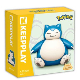 QMAN積木_寶可夢圓頭系列積木_卡比獸