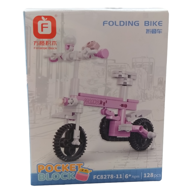 FC8278兩輪車積木F