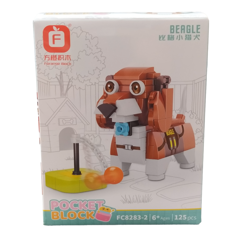 FC8283迷你萌寵積木F