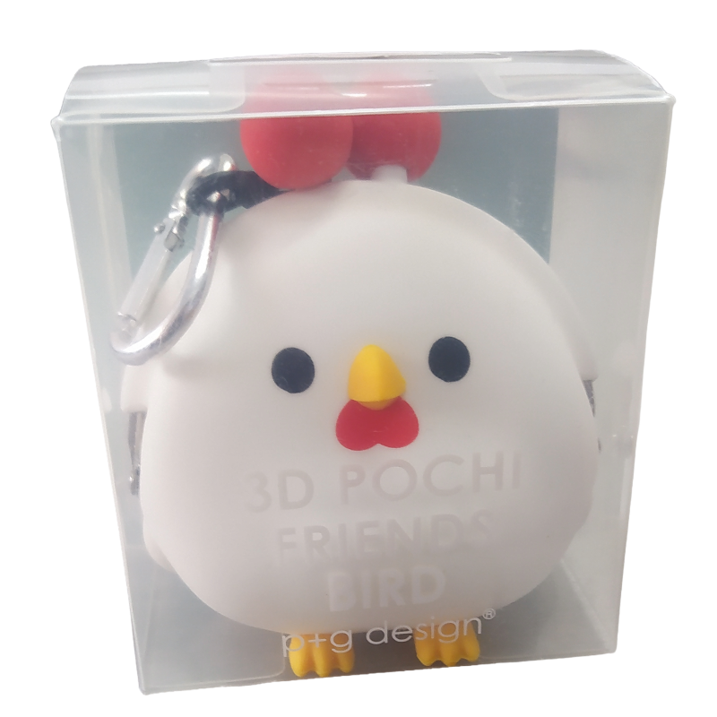 動物3D矽膠零錢包A