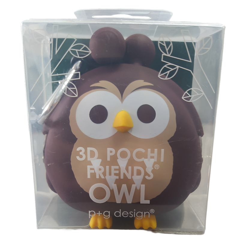 動物3D矽膠零錢包C