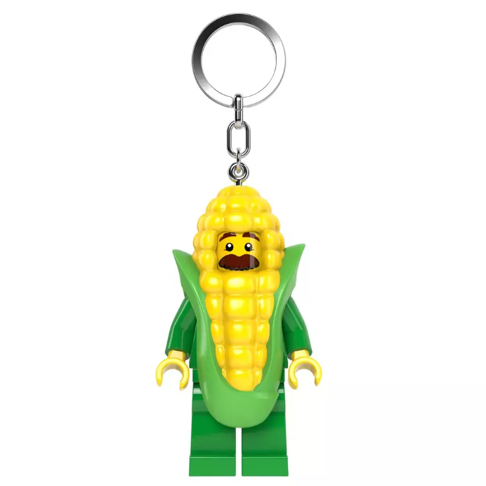LEGO LED 鑰匙圈 樂高玉米人鑰匙圈燈