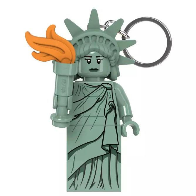 LEGO LED 鑰匙圈 樂高自由女神鑰匙圈燈