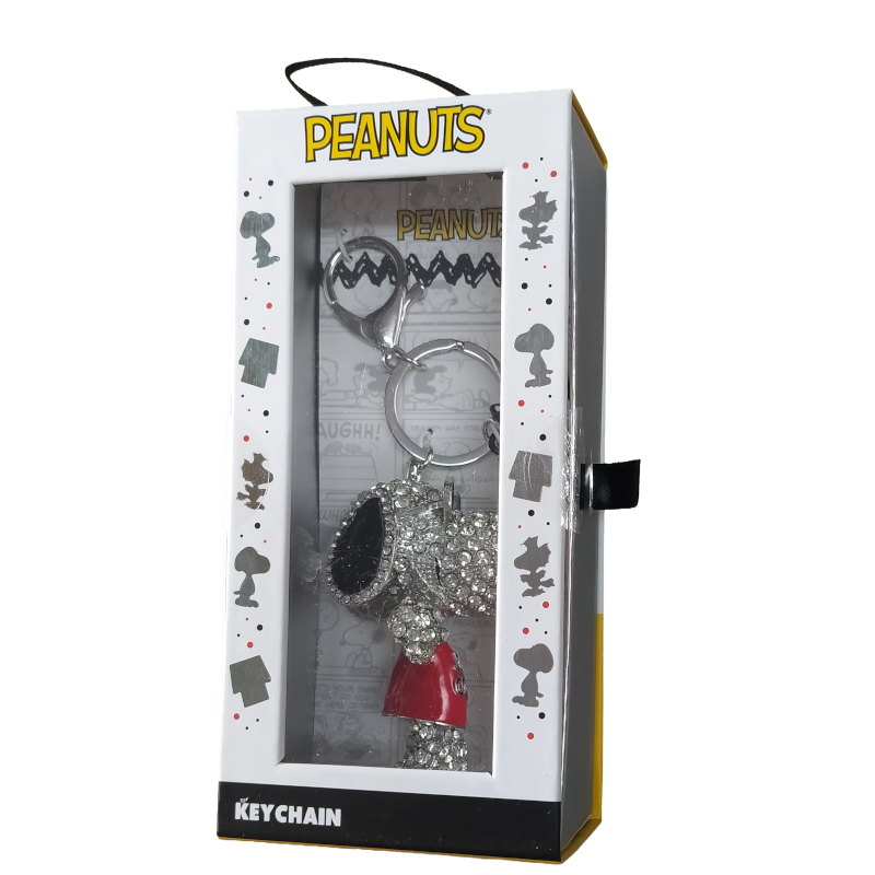 史努比亮晶晶吊飾